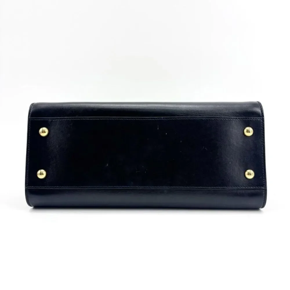 Saint Laurent Monogram Cabas Small Black Gold Hardware